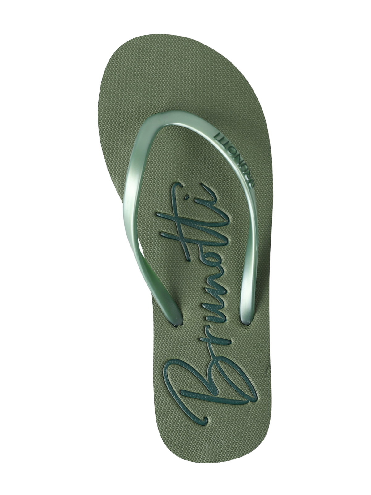 Logo Women Flip Flops | Sage Green