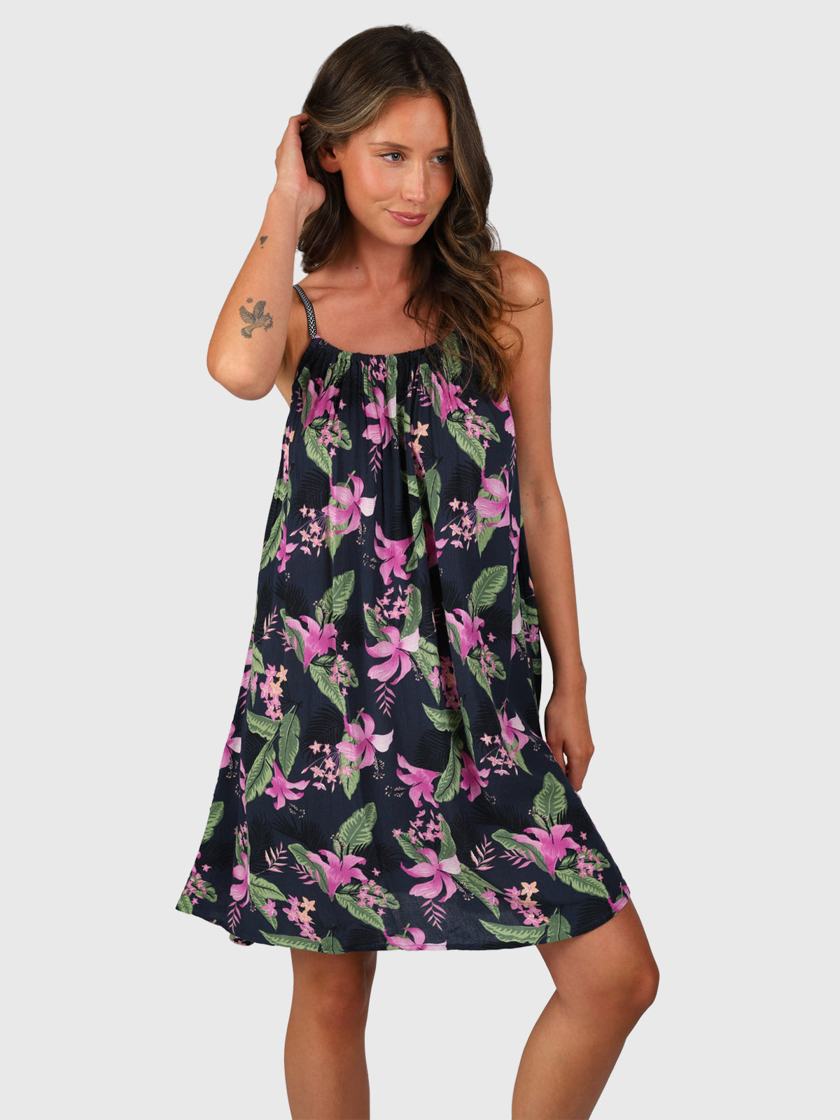 Isla-Tropicana Women Dress | Indigo Blue 1 Isla-Tropicana Women Dress | Indigo Blue