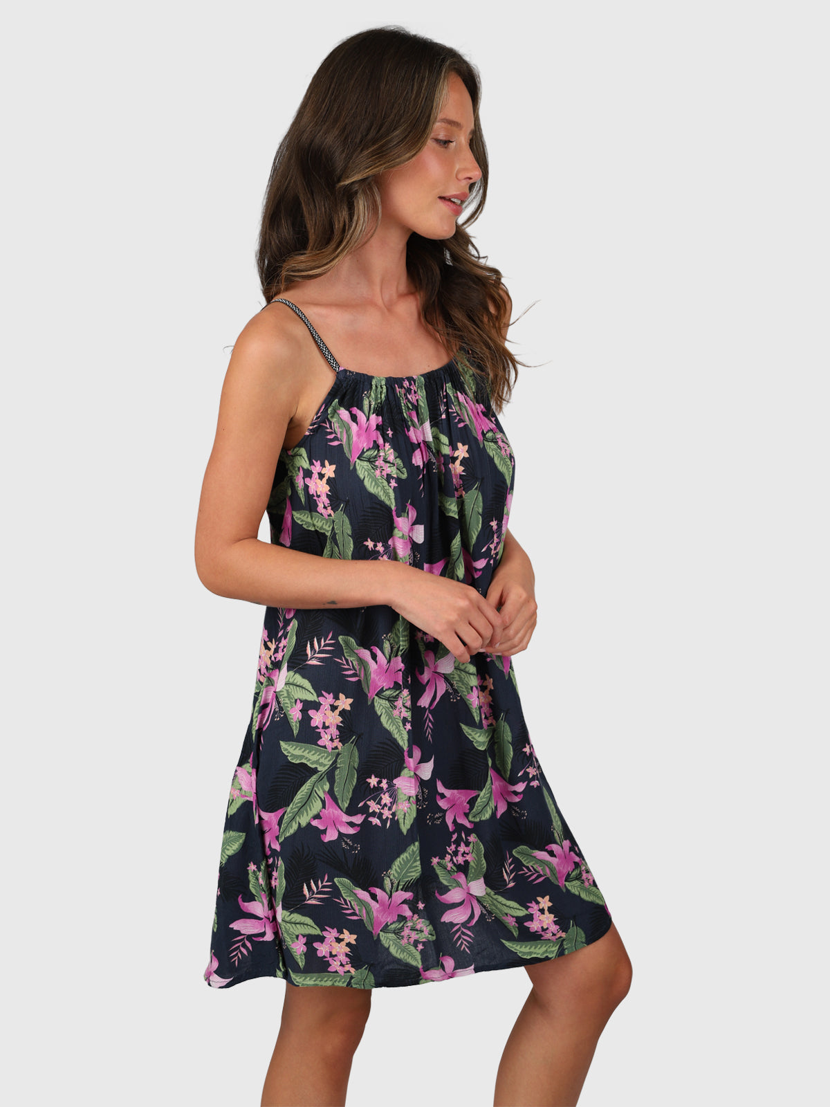 Isla-Tropicana Women Dress | Indigo Blue 4 Isla-Tropicana Women Dress | Indigo Blue