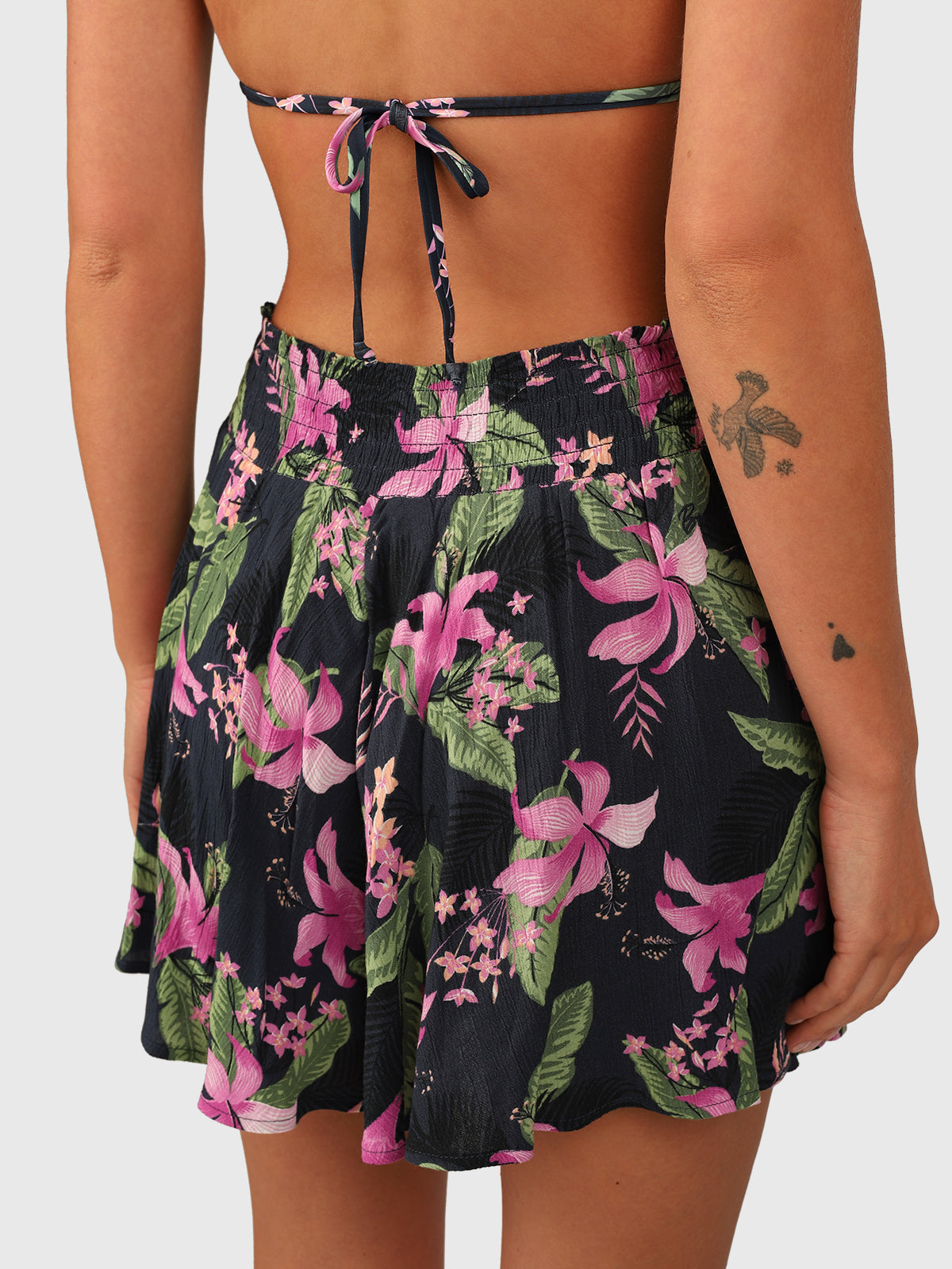 Raine-Tropicana Women Shorts | Indigo Blue 6 Raine-Tropicana Women Shorts | Indigo Blue