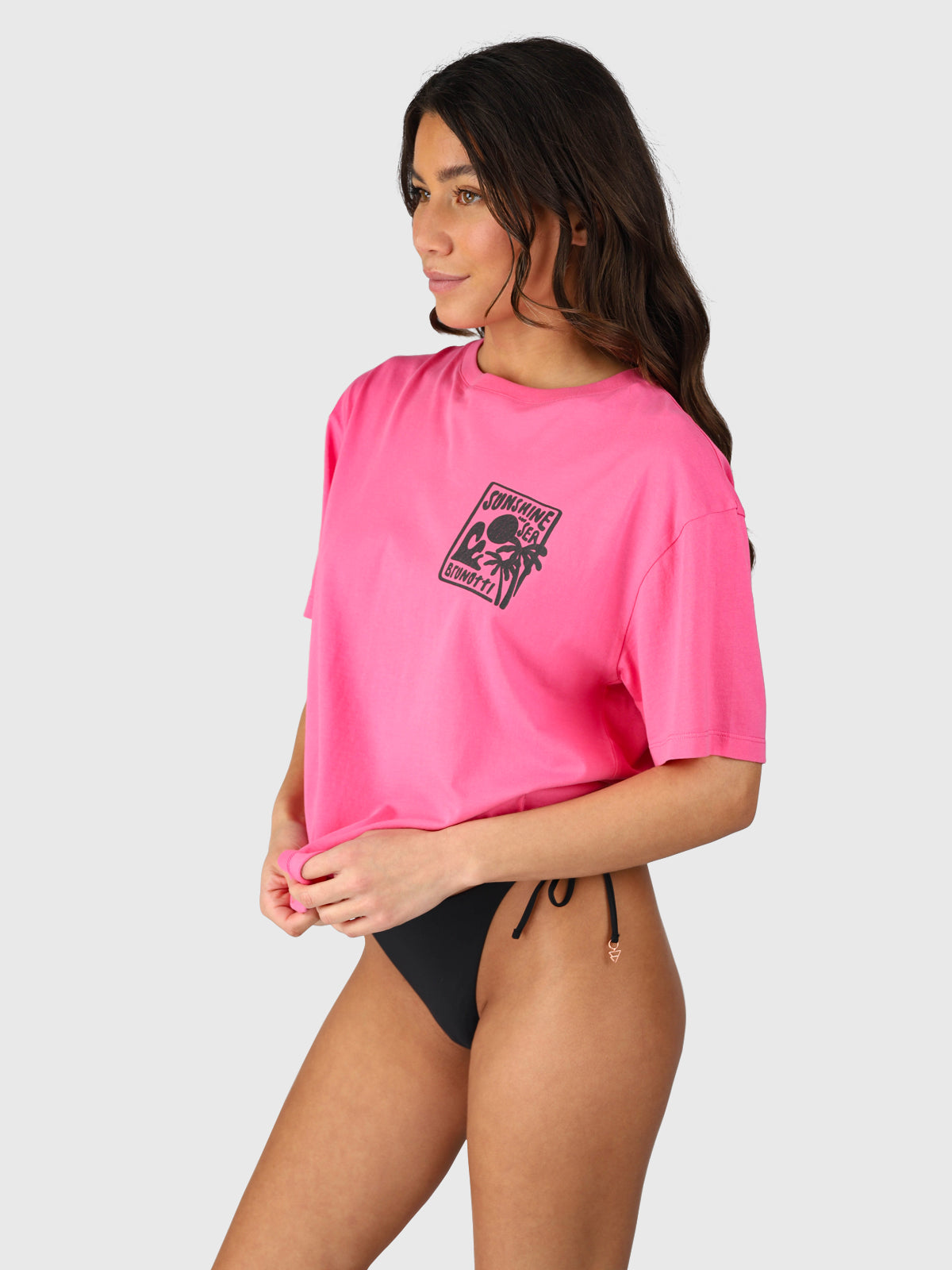 Sunnia Women T-shirt | Shocking Pink 4 Sunnia Women T-shirt | Shocking Pink