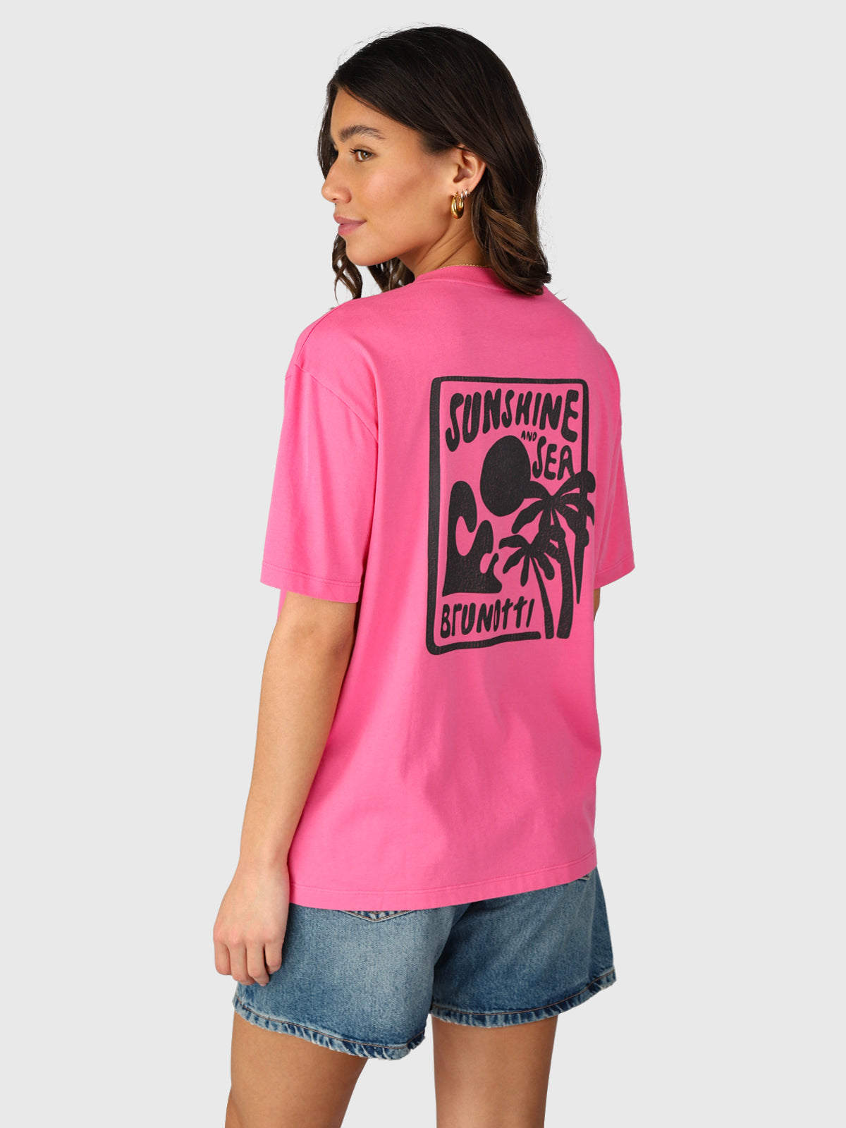 Sunnia Women T-shirt | Shocking Pink 6 Sunnia Women T-shirt | Shocking Pink
