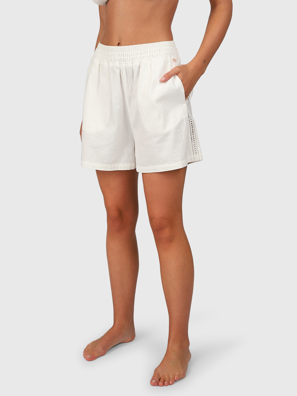 Candice Women Shorts | Cream