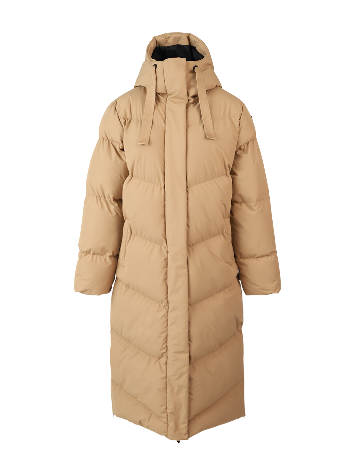 Bigsury Women Long Puffer Coat | Desert 13 Bigsury Women Long Puffer Coat | Desert