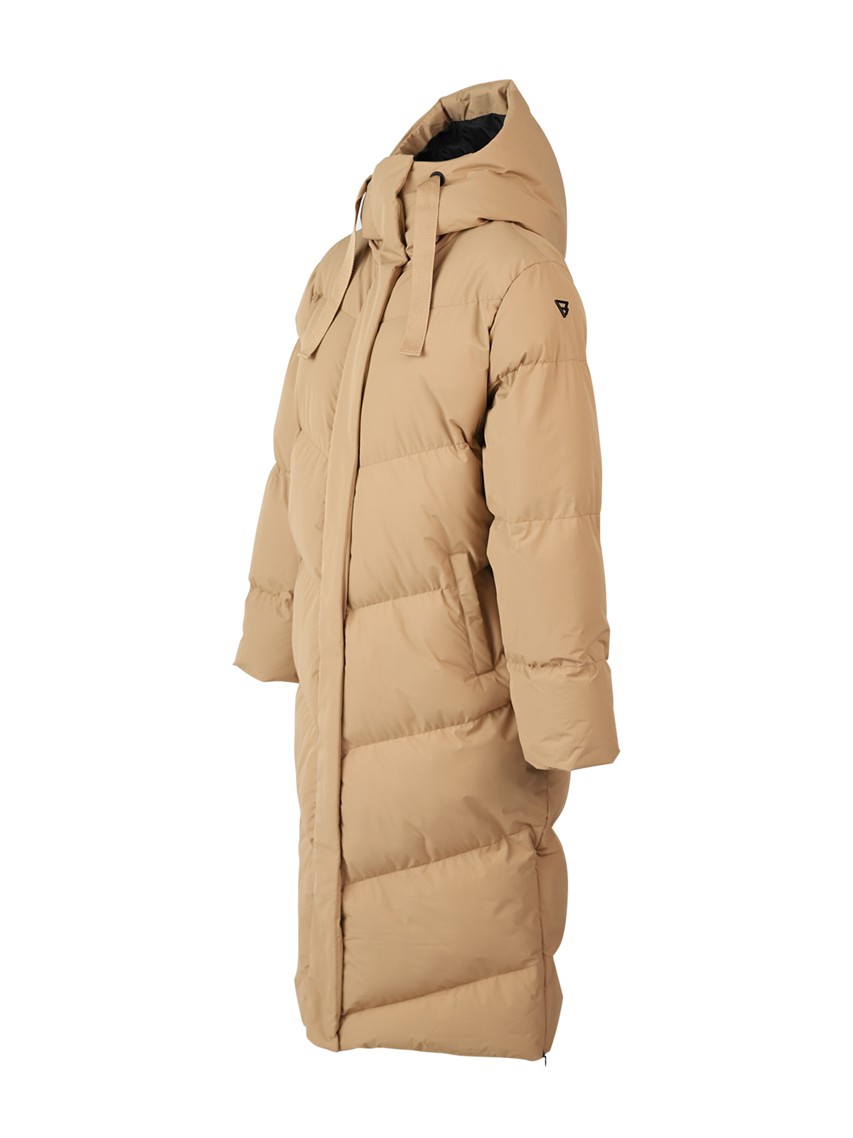 Bigsury Women Long Puffer Coat | Desert 15 Bigsury Women Long Puffer Coat | Desert
