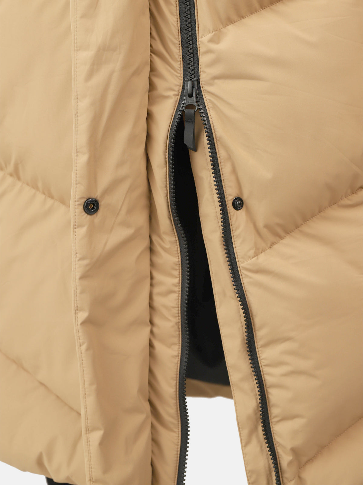 Bigsury Women Long Puffer Coat | Desert 8 Bigsury Women Long Puffer Coat | Desert