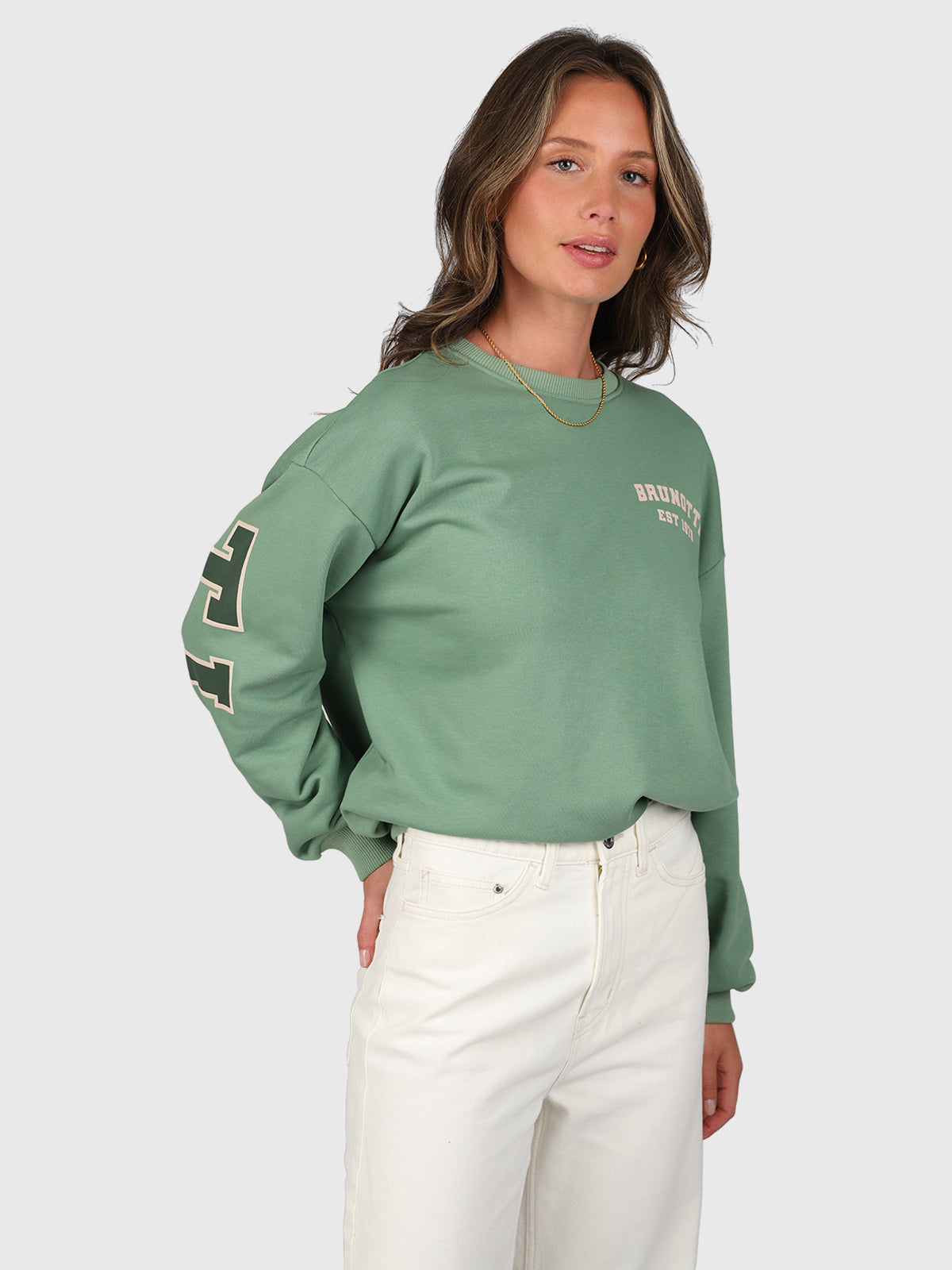 Summer Alm Women Sweater | Eucalyptus 1 Summer Alm Women Sweater | Eucalyptus