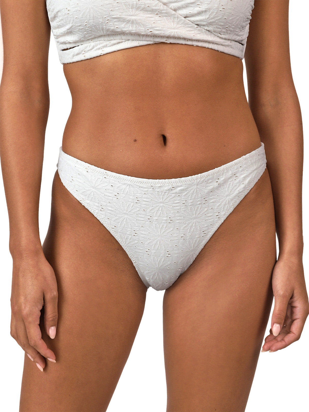 Bella-Broderie Women Bralette Bikini Set | Snow 7 Bella-Broderie Women Bralette Bikini Set | Snow