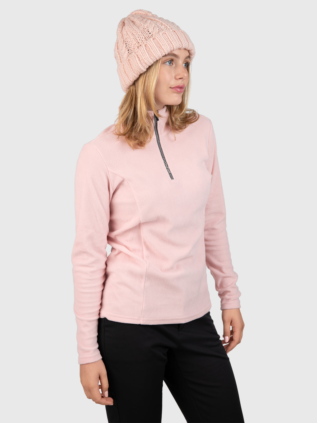 Misma Women Fleece | Soft Pink 3 Misma Women Fleece | Soft Pink
