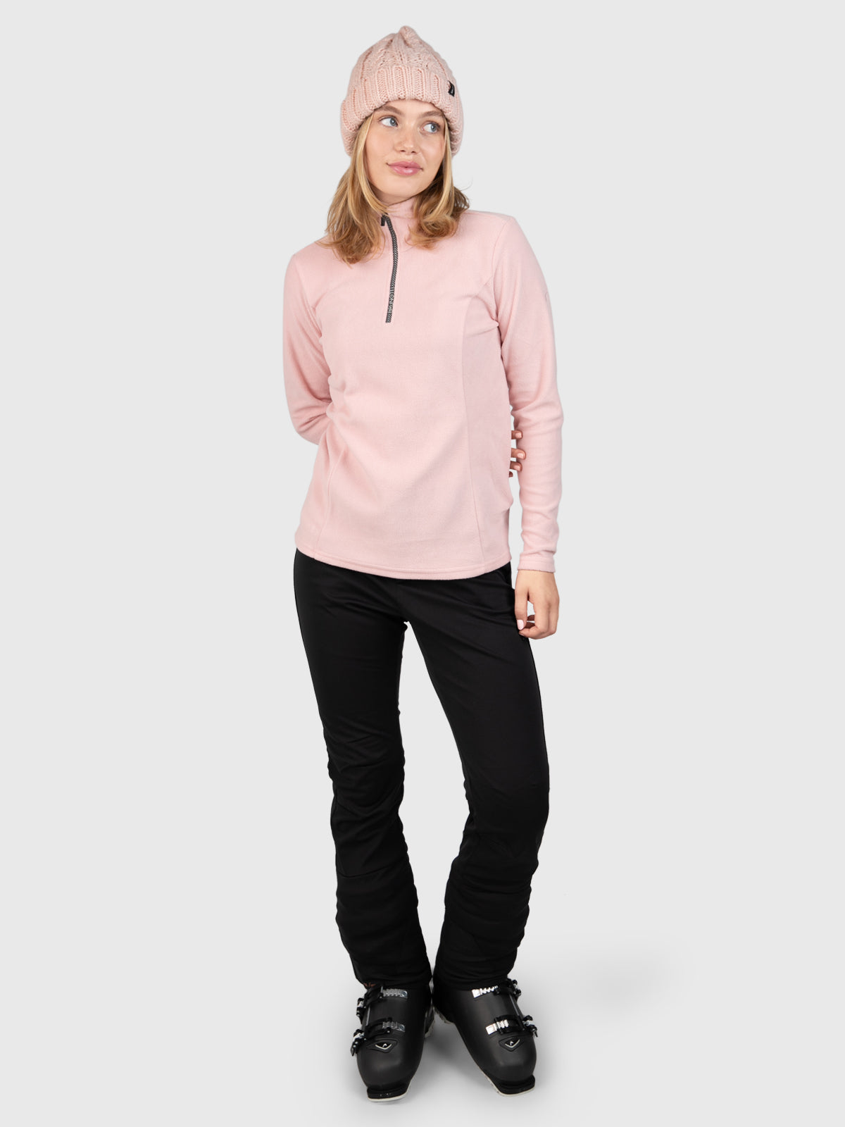 Misma Women Fleece | Soft Pink 5 Misma Women Fleece | Soft Pink