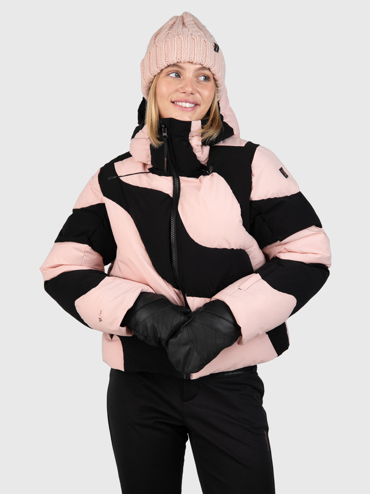 Maryski Women Puffer Snow Jacket | Soft Pink 1 Maryski Women Puffer Snow Jacket | Soft Pink