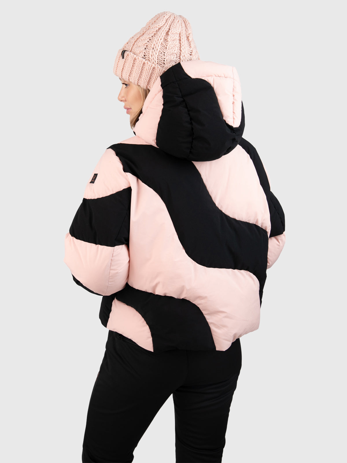 Maryski Women Puffer Snow Jacket | Soft Pink 2 Maryski Women Puffer Snow Jacket | Soft Pink