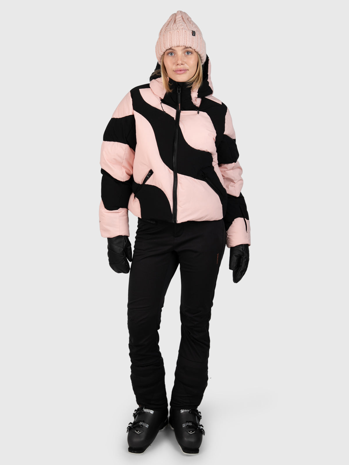 Maryski Women Puffer Snow Jacket | Soft Pink 5 Maryski Women Puffer Snow Jacket | Soft Pink
