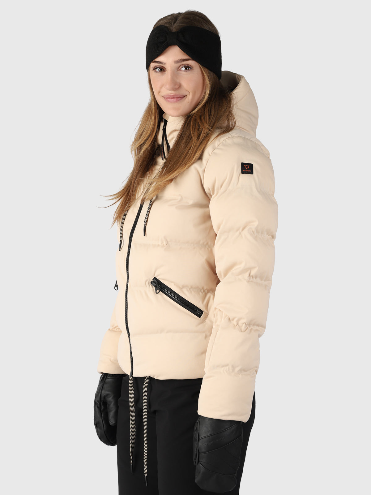 Irai Women Puffer Snow Jacket | White 4 Irai Women Puffer Snow Jacket | White