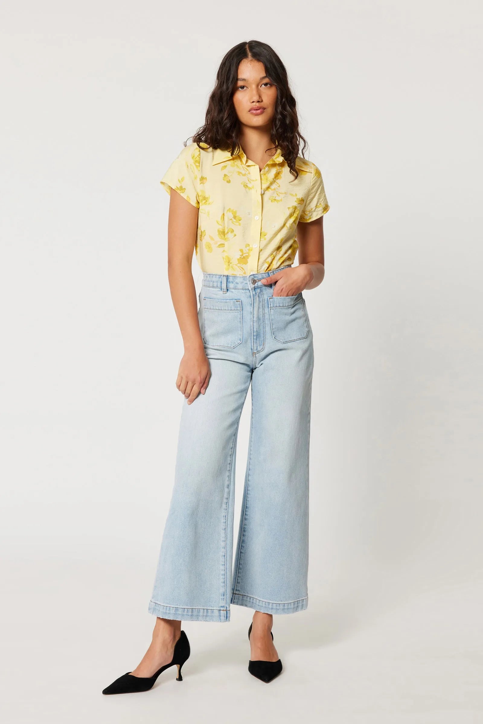 Sailor Scoop Jean Vintage Stone